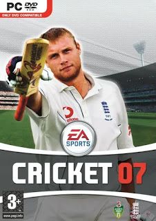 EA Cricket 07 cover , poster