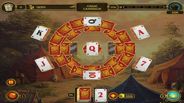 Knight Solitaire Screen Shot 1, Full Download, PC Game