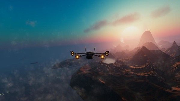 Frontier Pilot Simulator Screen Shot 1, PC Game