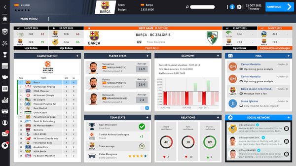 International Basketball Manager 22 Screenshot 2 Free Download