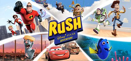 RUSH A Disney PIXAR Adventure Cover