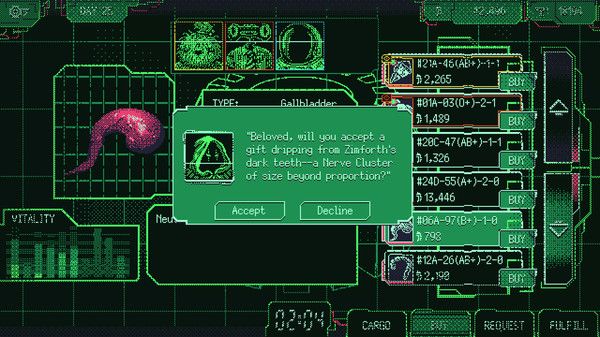 Space Warlord Organ Trading Simulator Screenshot 3