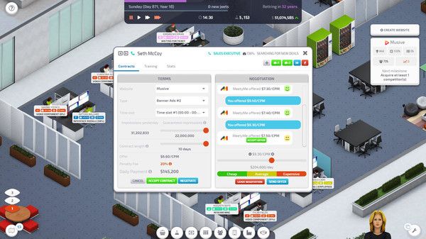 Startup Company Screenshot 3, Full Game