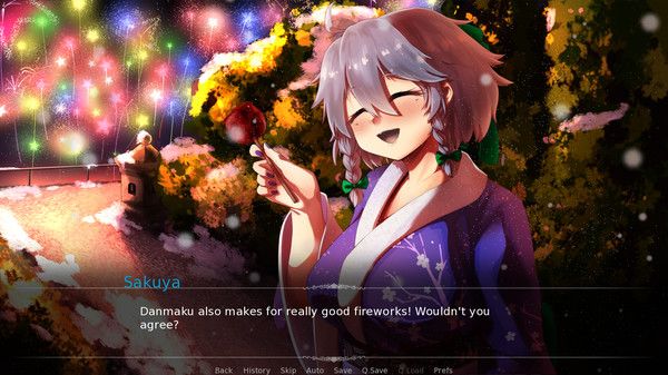 Christmas Celebration With Sakuya Izayoi Screenshot 1 Free Download