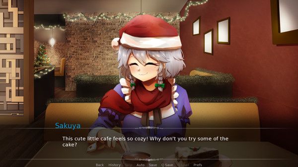 Christmas Celebration With Sakuya Izayoi Screenshot 3 Download Free
