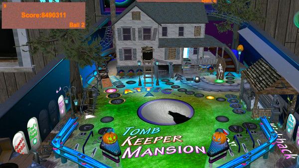 Tomb Keeper Mansion Deluxe Pinball Screenshot 2 PC Version