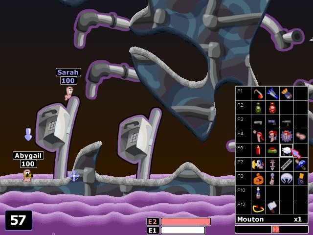 Worms 2 Screenshot 2, PC Version Game