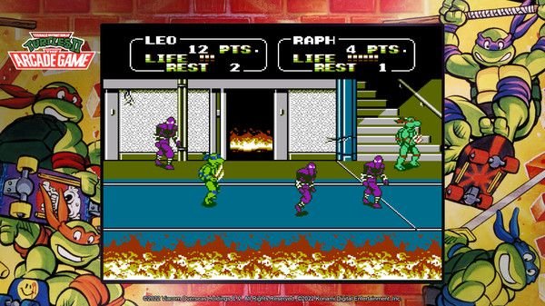 Teenage Mutant Ninja Turtles The Cowabunga Collection Screenshot 3, Setup For PC