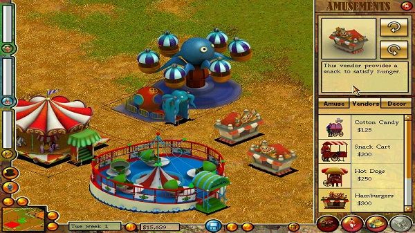 Shrine Circus Tycoon Screenshot 3, Compressed Game